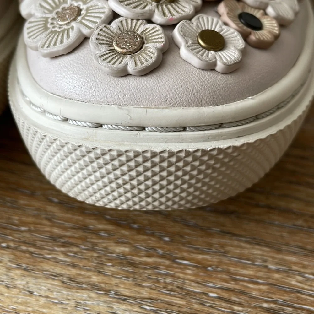 Coach Tea Rose Slip-on Sneakers - Picture 5 of 14